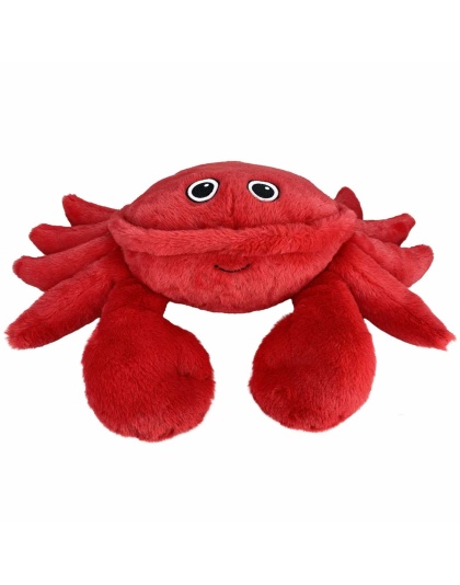 Multipet Jumbo Sea Creatures Crab Plush Dog Toy 24"