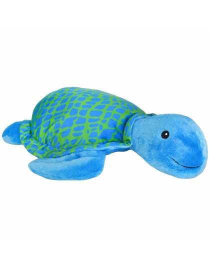 Multipet Jumbo Sea Creatures Turtle Plush Dog Toy 24"