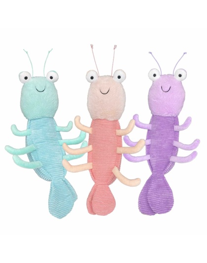 Multipet Margaritaville(R) Jumbo Shrimp Plush Dog Toy Assorted 20"