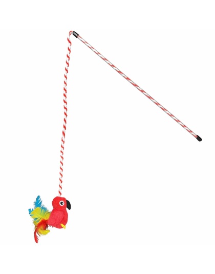 Multipet Margaritaville(R) Parrot Wand Cat Toy 18"
