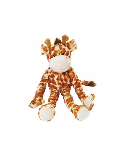 Multipet Swingin' Safari Giraffe Plush Dog Toy 19"