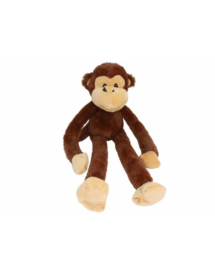 Multipet Swingin' Safari Monkey Plush Dog Toy 19"