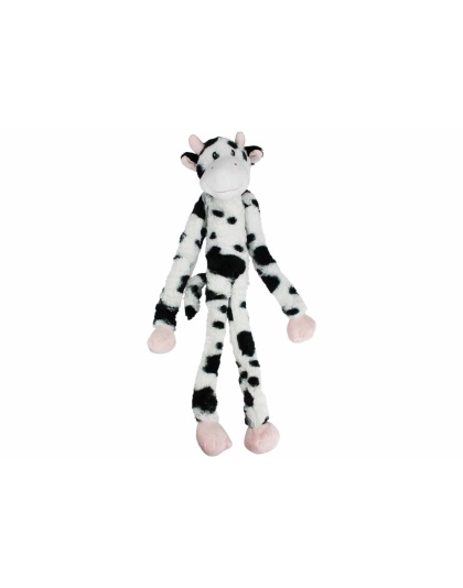 Multipet Swingin' Slevins(R) Cow Plush Pet Dog Toy 27"