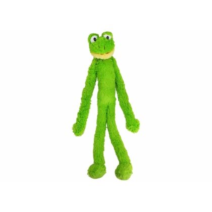 Multipet Swingin' Slevins(R) Frog Plush Pet Dog Toy 27"