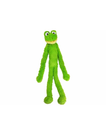 Multipet Swingin' Slevins(R) Frog Plush Pet Dog Toy 27"