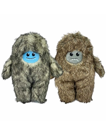 Multipet Yeti Betty Assorted Colors (Grey and Brown) Large 10"