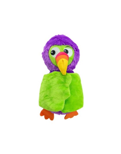 Nina Ottosson Hide-Ablez Toucan TNT Interactive Plush Dog Toy Multicolor