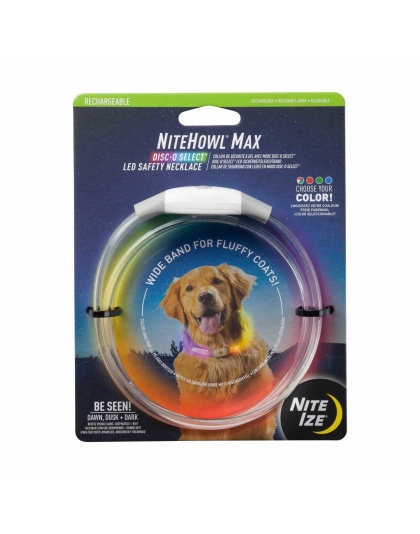 Nite Ize NiteHowl(R) Max Rechargeable LED Safety Necklace - Disc-O Select(TM)