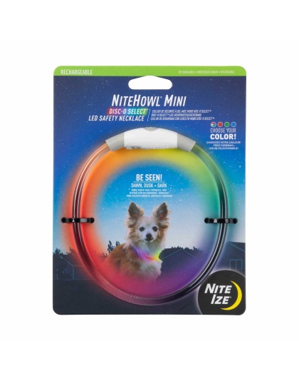 Nite Ize NiteHowl(R) Mini Rechargeable LED Safety Necklace - Disc-O Select(TM)