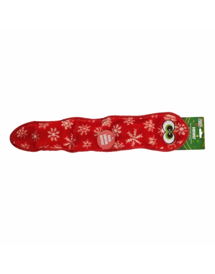 Outward Hound Durablez Holiday Snake Dog Chew Toy Small