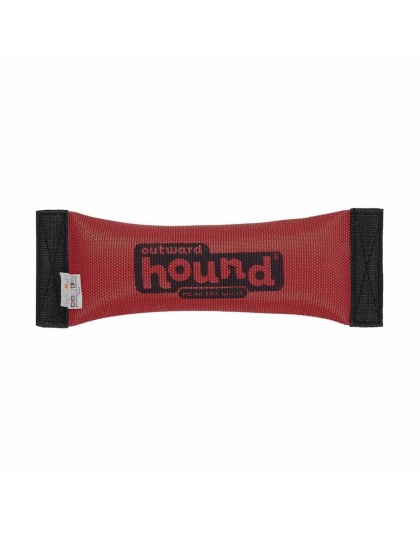 Red - Outward Hound Fire Hose Fetch Durable Fire Hose Dog Toy  - Large