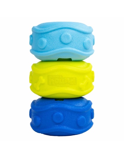 Outward Hound Treat Locking Discs Dog Treat Dispenser Toy Multicolor