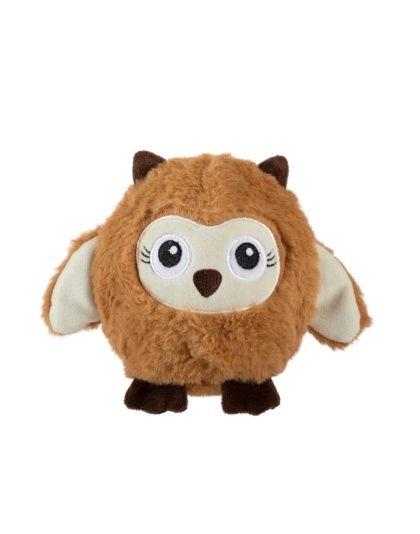 PetShop by Fringe Don't Ruffle My Feathers Rubber/Plush Dog Toy