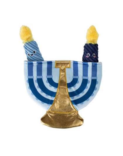 PetShop by Fringe Studio A Lit Hanukkah Hide & Seek Plush Dog Toy