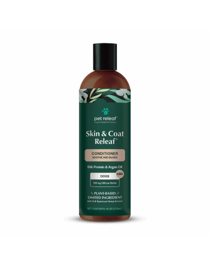 Pet Releaf Skin and Coat Releaf Conditioner Soothe & Silken 100 MG CBD