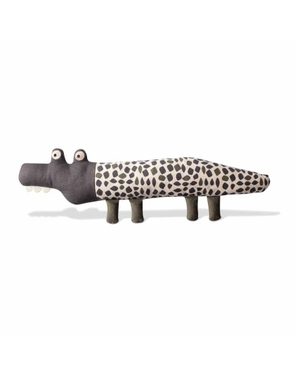 PetShop by Fringe Studio Croc My World Canvas Dog Toy