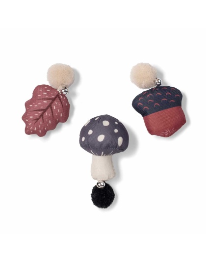 PetShop by Fringe Studio Forest Finds Cat Toy Set 3pc