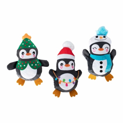 PetShop by Fringe Studio Have An Ice Christmas 3Pc Sm Dog Toy Set