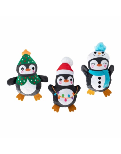 PetShop by Fringe Studio Have An Ice Christmas 3Pc Sm Dog Toy Set