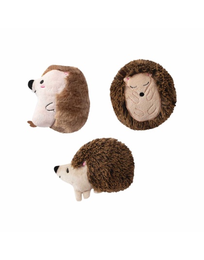 PetShop by Fringe Studio Hedgehogs Plush Dog Toy Set Small 3pc