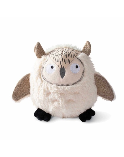 PetShop by Fringe Studio Whoooo's There? Earth Friendly Plush Dog Toy