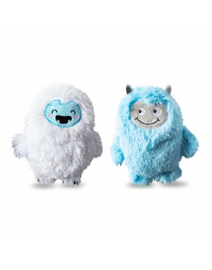 PetShop by Fringe Studio Yeti For Us? 2Pc Small Dog Toy Set