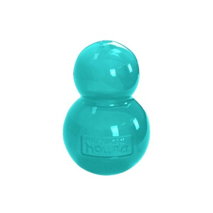 Blue - Planet Dog Double-Tuff TNT Interactive Treat-Dispenser Dog Toy  - Medium