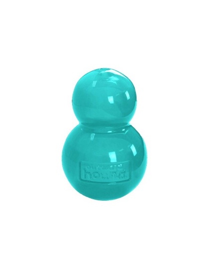 Blue - Planet Dog Double-Tuff TNT Interactive Treat-Dispenser Dog Toy  - Medium