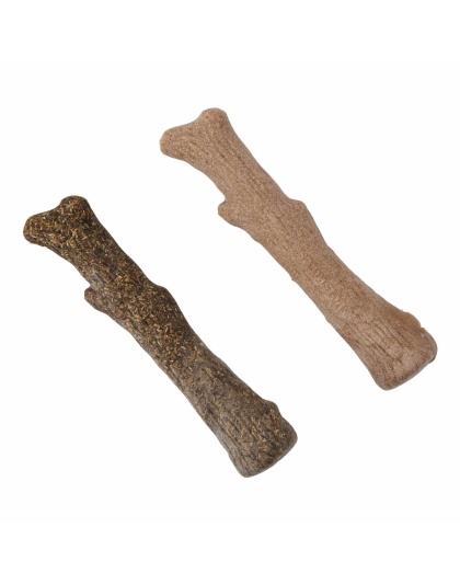 Petstages Dogwood Wood Alternative Dog Chew Toy Original/Calming Medium 2pc
