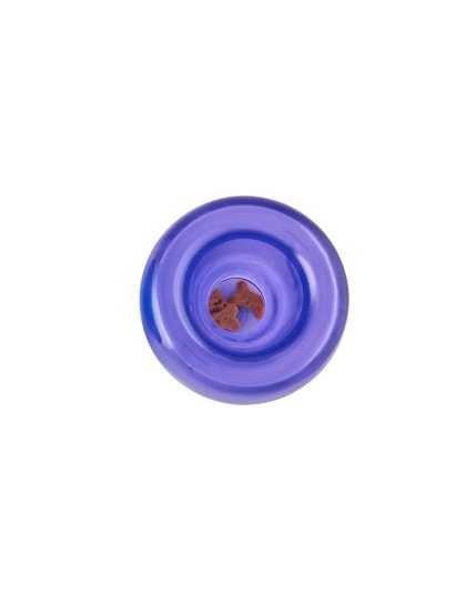 Purple - Planet Dog Orbee-Tuff Lil Snoop Interactive Treat-Dispensing Dog Toy
