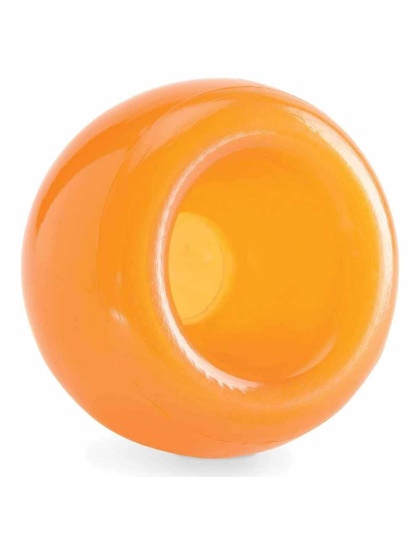 Orange - Planet Dog Orbee-Tuff Snoop Interactive Treat-Dispensing Dog Toy