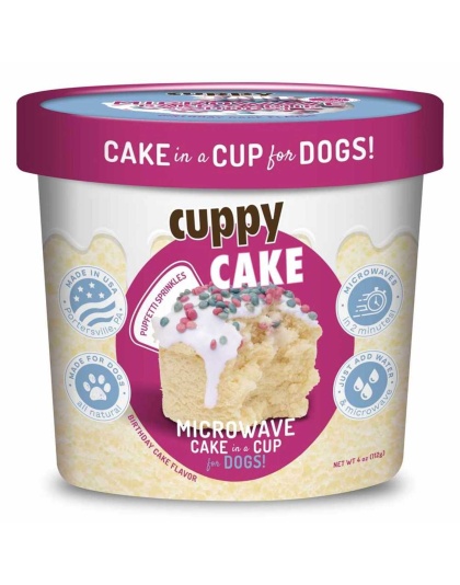Puppy Cake Cuppy Cake Birthday Cake Flavor with Pupfetti Sprinkles 4oz
