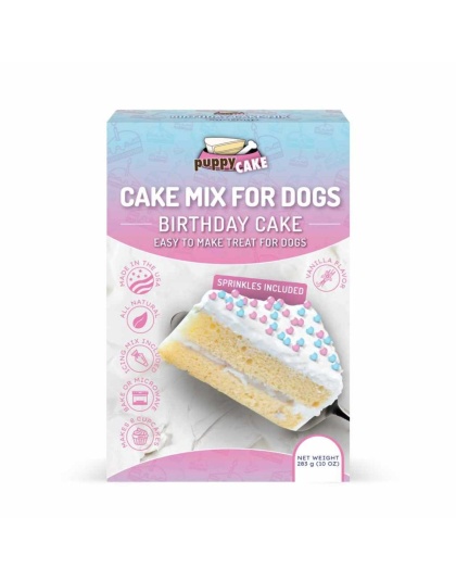 Puppy Cake Mix Birthday Cake Flavored with Pupfetti Sprinkles 10oz