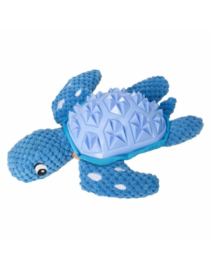 SnugArooz Titan the Turtle TPR Shell Dog Chew Toy 10"