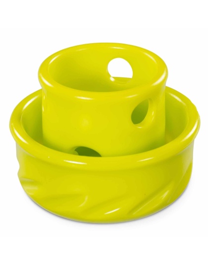 Orange - Totally Pooched Puzzle 'n Play Mushroom, - Small, 3" x 2.5"