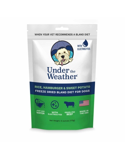 Under the Weather Bland Diet - Hamburger, Rice & Sweet Potato w/Electrolytes