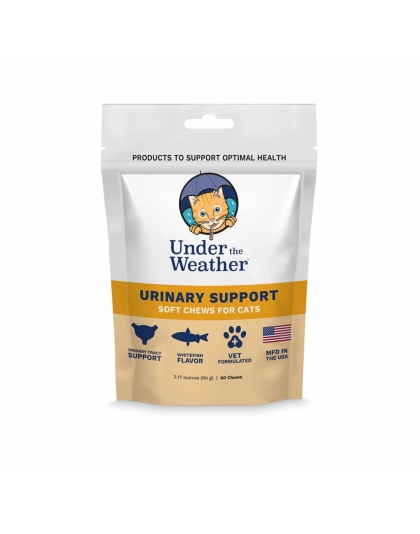 Under the Weather Cat Urinary Support Chews 60 ct.