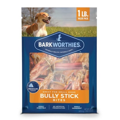 Barkworthies Bully Stick - Bites   - (Net Wt. 16 oz. SURP)