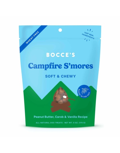 Bocce's Bakery Campfire S'mores Soft & Chewy Dog Treats 6oz