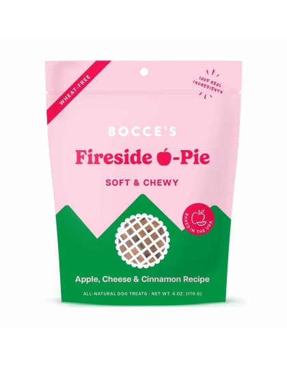 Bocce's Bakery Fireside Apple Pie Soft & Chewy Dog Treats 6oz