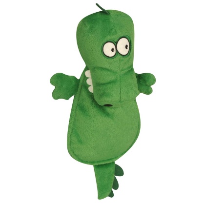 goDog Hear Doggy Gator w/Chew Guard Plush Dog Toy