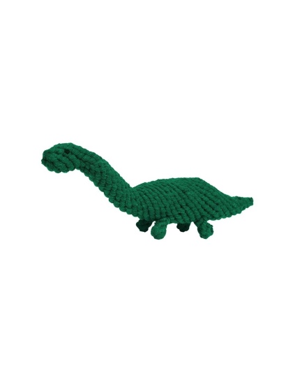 Jax & Bones Brent the Brontosaurus Rope Dog Toy Jumbo 16"
