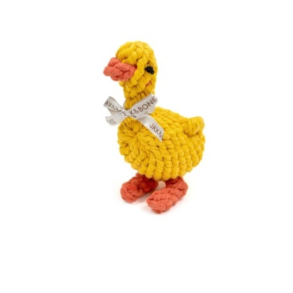 Jax & Bones Daisy the Duck Rope Dog Toy - Large 7"
