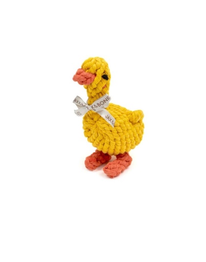 Jax & Bones Daisy the Duck Rope Dog Toy - Large 7"
