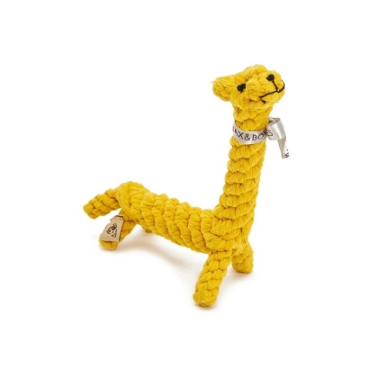 Jax & Bones Jerry the Giraffe Dog Rope Toy  - Large 11"