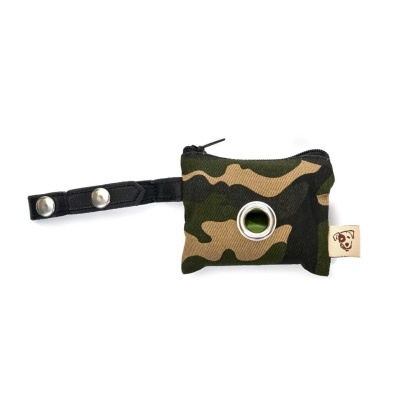 Camouflage Olive and Khaki - Jax & Bones P.U.P. Waste Bag Dispenser