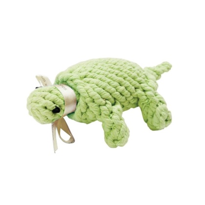 Jax & Bones Ted the Turtle Rope Dog Toy Large 9"