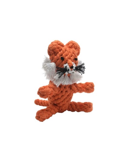 Jax & Bones Timmi the Tiger Rope Dog Toy - Large 8"