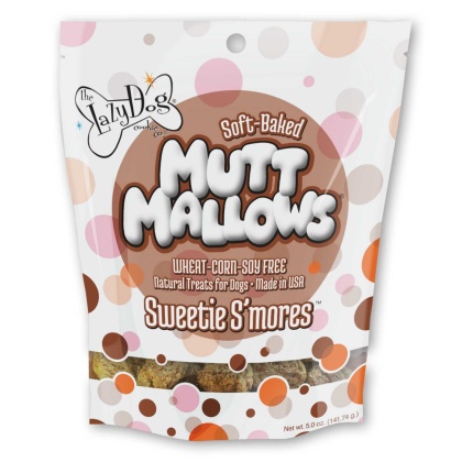 Lazy Dog Mutt Mallows Sweetie S'mores Dog Treat 5oz