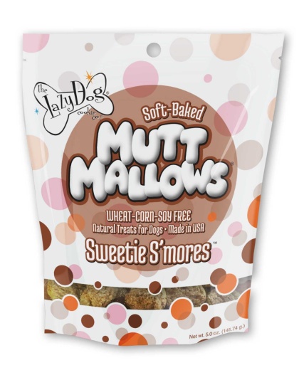 Lazy Dog Mutt Mallows Sweetie S'mores Dog Treat 5oz